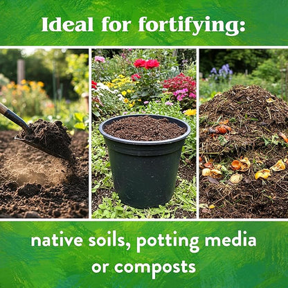 Down To Earth All Natural Fertilizers Organic Azomite Powder Trace Minerals - Essential Minerals for Improving Plant Growth 0-0-0.2, 50 Lb