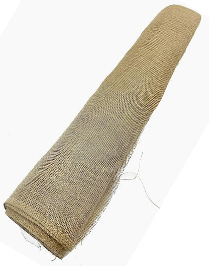AAYU 36" × 16-Yards Multipurpose Burlap Fabric roll Eco-Friendly | Disposable Jute Planter Liner | Garden Weed Barrier Heavy 7oz | Frost Guard Seed Cover, Wedding Table Runners Home, Party, Decor