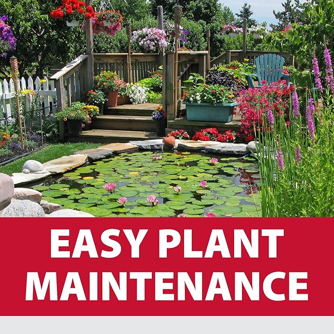 The Pond Guy Planting Tub Kit for Aquatic Plants with Soil & Media, Outdoor Water Garden Planter Pot for Lily, Lotus & Bog Plants, Large Tub Kit
