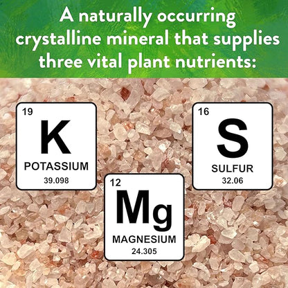 Down To Earth All Natural Fertilizers Organic Langbeinite, Potassium Magnesium Sulfate (K-Mag) Granular Plant Food 0-0-22, 5 lb