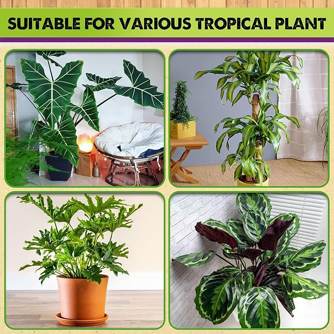 DUSPRO Recycle Tropical Potting Mix Pre-Mixed 5in1 with Pine Bark, Coco Coir, Perlite, Worm Casting & Pumice Ideal Aroid Mix Soil for Monstera, Pothos, Philodendron, Other Indoor HousePlants 16QRT