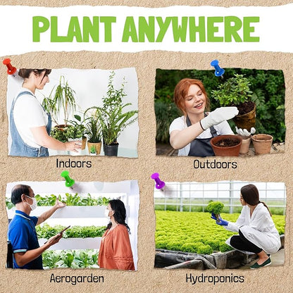 Hot Pepper Seeds for Planting - 7 Heirloom Chili Pepper Seeds Variety Packets Garden Seeds for Planting Cayenne Anaheim Hungarian Wax Pepper Habanero Serrano Poblano, & Jalapeno by Sustainable Sprout