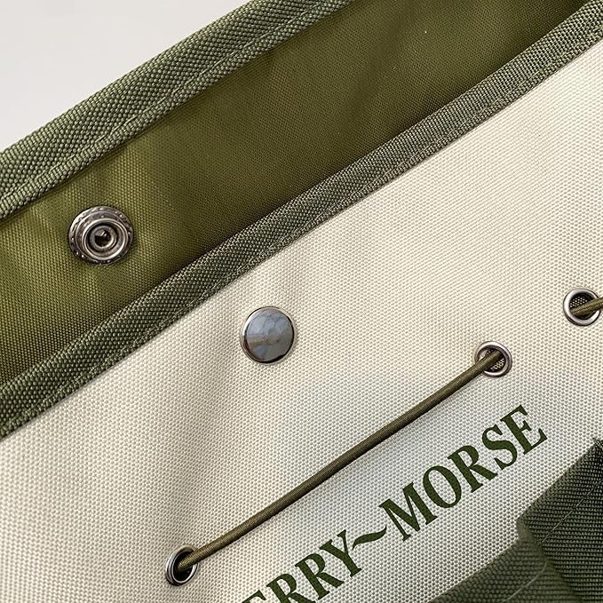 Ferry Morse Garden Tool Bag KBAG-12-8 Pockets, Heavy Duty, Water Resistant, Tote Caddy