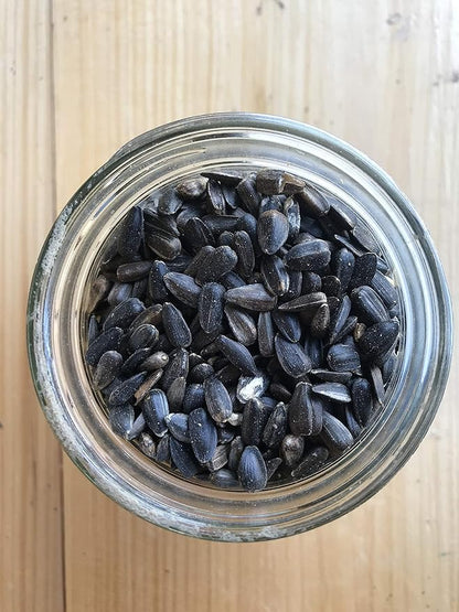 Ernst Grain & Livestock Black Oil Sunflower Seeds - Birdseed for Outside Feeders Wild Bird Food - Ideal Bird Seed for Cardinals, Woodpeckers and More - Non-GMO, 40lb