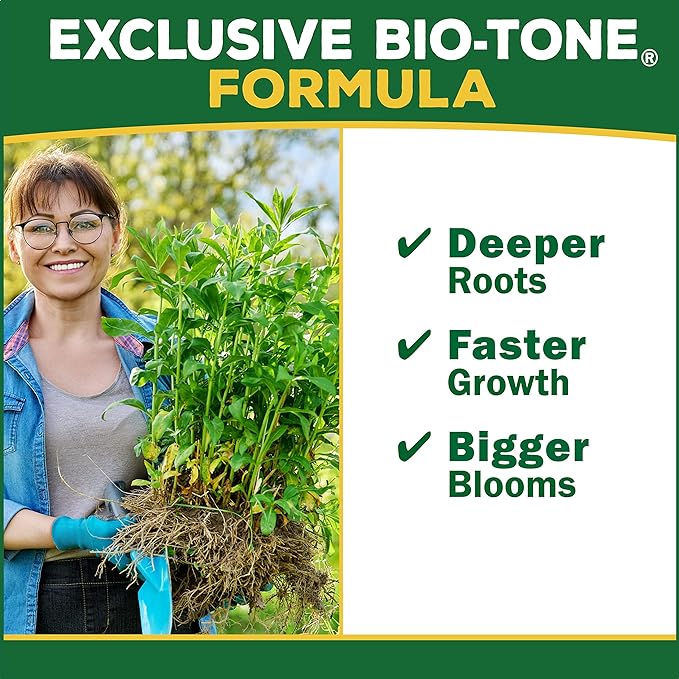 Espoma Organic Plant-Tone 5-3-3 Natural & Organic All Purpose Plant Food; 36 lb. Bag; The Original Organic Fertilizer for All Flowers, Vegetables, Trees, and Shrubs