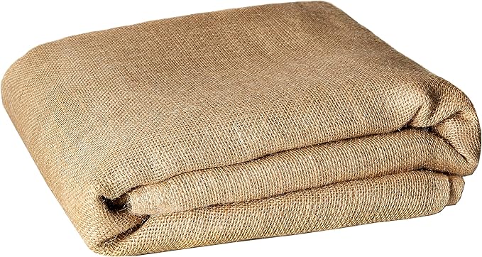 Burlapper Burlap Garden Fabric (40 Inch x 30 Feet, Natural)