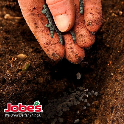 Jobe's Organics Granular Rose Fertilizer, Organic Plant Fertilizer for Rose, Hydrangea, Hibiscus, Azalea, and Other Flowering Shrubs, 16 lbs Bag