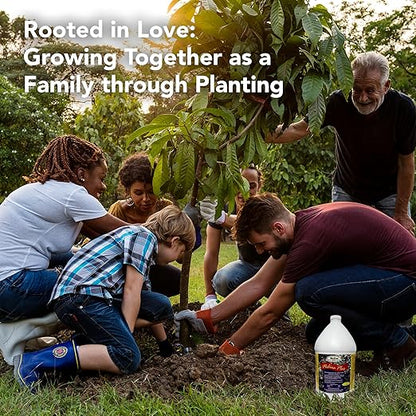 Medina Plus Soil Activator - Liquid Soil Loosener for Lawns & Gardens - Micronutrient-Rich Soil Conditioner & Softener - Used with House Plant Fertilizer, Liquid Plant Food for Houseplants - 1 Gal