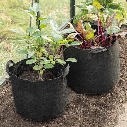 OwnGrown Plant Growing Bags : 4x5 Gallon Plant Grow Bags for Balcony or Garden Plants – Potato Grow Bags – Water-Permeable Garden Planters – Vegetable Planters for Outdoor Plants Outdoor Planter