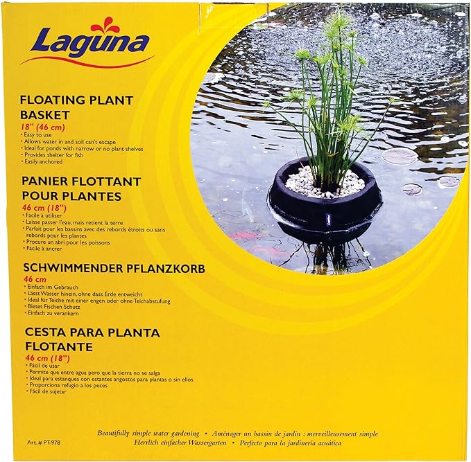 Laguna Floating Planting Basket, Extra Large