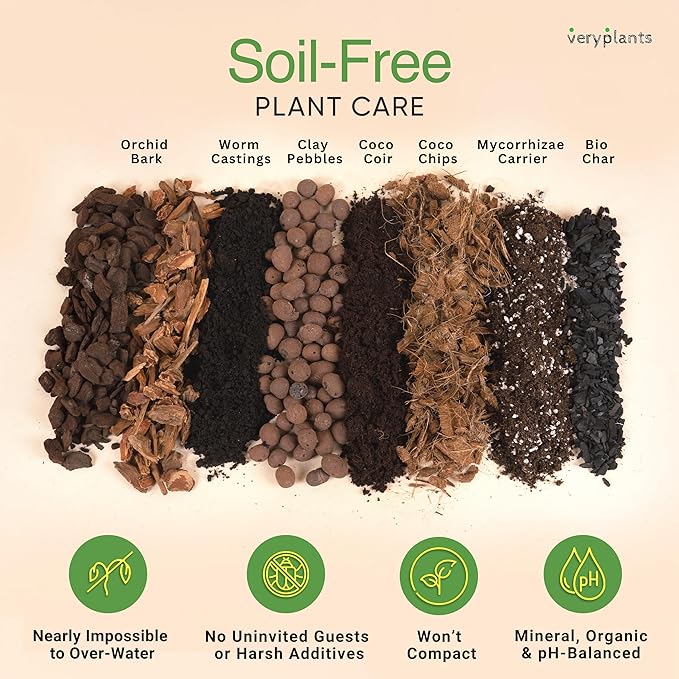 Molly's Aroid Mix - Premium Soilless Potting Mix for Houseplants - Fast Draining, Chunky & Easier to Water vs. Soil for Indoor Plants - with Bark, Coco Chips, Worm Castings, Mycorrhizae 10 Dry Quarts