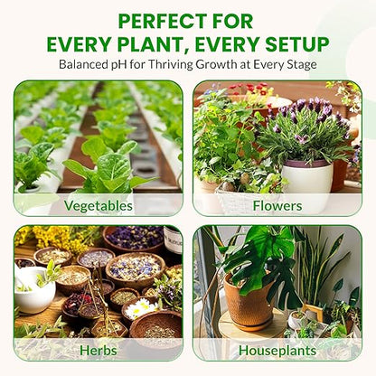 Humboldts Secret pH Down for Plants | Liquid pH Adjuster and Balancer for Soil Coco Hydroponics | Concentrated Phosphoric Acid Solution Supporting Nutrient Uptake and Strong Growth | 1 Gallon