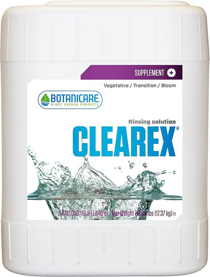 Botanicare CLEAREX Rinsing Solution, 5-Gallon