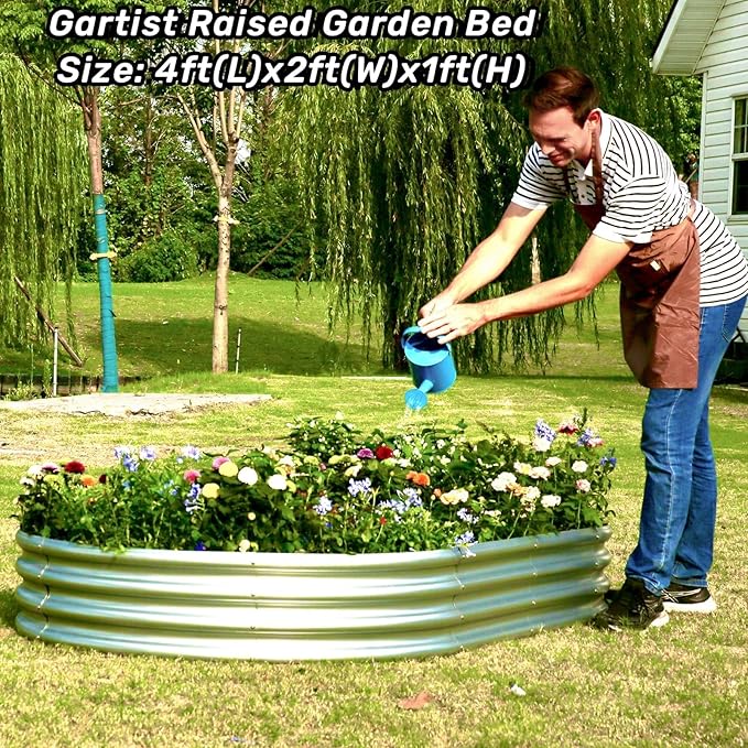 Raised Garden Bed (1, 4×2×1ft)