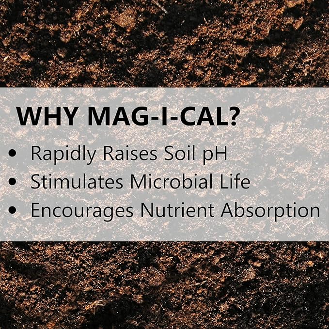 Jonathan Green 11352 Mag-i-Cal Pelletized Calcium Fertilizer, Covers 15,000 Sq. Ft., Quantity 1