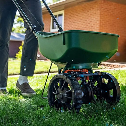 Sunday Lawn Kickstart Granular Fertilizer, 25-0-4, 12 lbs - Fast Green-Up & Soil Enrichment Lawn Fertilizer - Dual-Action Nitrogen & Iron for Up to 60 Days of Rapid Growth - Covers Up to 4,000 Sq Ft