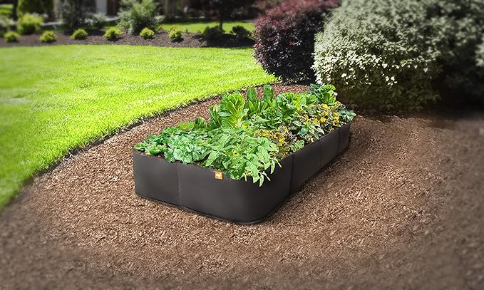 4 ft X 8 ft Victory 8 Big Green Grow Your OWN Machine EZ-GRO Raised Bed Garden AeroFlow Proprietary Fabric No Assembly