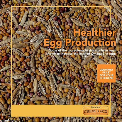 Barenbrug Premium Free Range Chicks Mix Forage Seed Mixture, 1 lb, One Pack