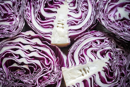 Red Acre Cabbage Seeds for Planting – Plant & Grow Heirloom Red Acre Cabbage in Home Outdoor Vegetable Garden, Brassica oleracea VAR. capitata– 2 Packets