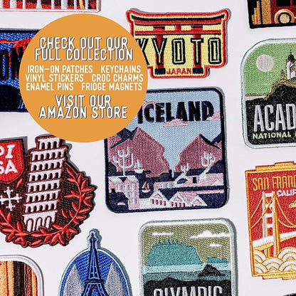Vagabond Heart Acadia National Park Enamel Pin - Acadia Souvenir - Acadia Pin