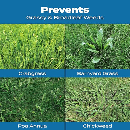 Scotts Turf Builder Halts Crabgrass Preventer with Lawn Food - Pre-Emergent Weed Killer, Lawn Fertilizer, 5,000 sq. ft., 13.35 lbs. (2-Pack)