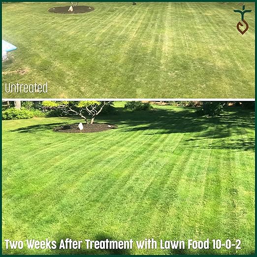 Purely Organic Products Lawn Food 10-0-2, 15 LB (Covers 3,000 Square Feet)