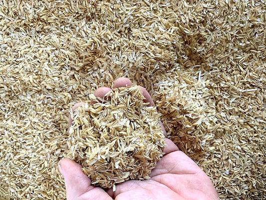 Rice Hulls - Enhances Soils, Environmentally Friendly, 48 Quarts