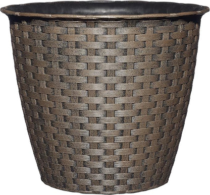 Classic Home & Garden Nantucket 8" Planter, Russet