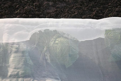 50-3520 Haxnicks 16' x 16' Pre-Cut Micromesh Plant Blankets with 32 Fabric Loops