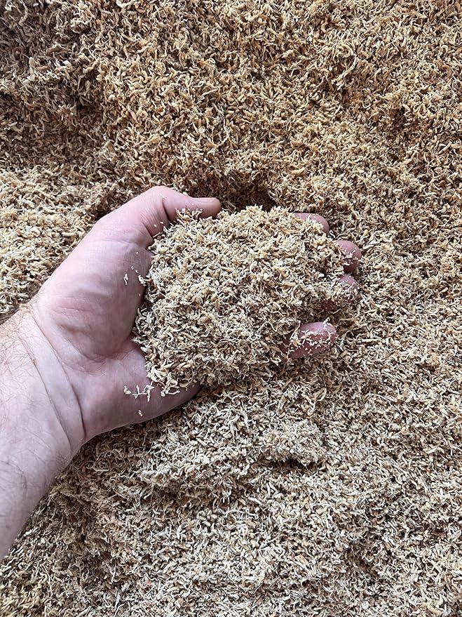 Besgrow Sphagnum Moss Petals (No Stems or Strands) Excellent for Orchids, Aroids, Tropicals, Soil Blends, Terrariums and Vivariums - 1 Gallon Loose Fill
