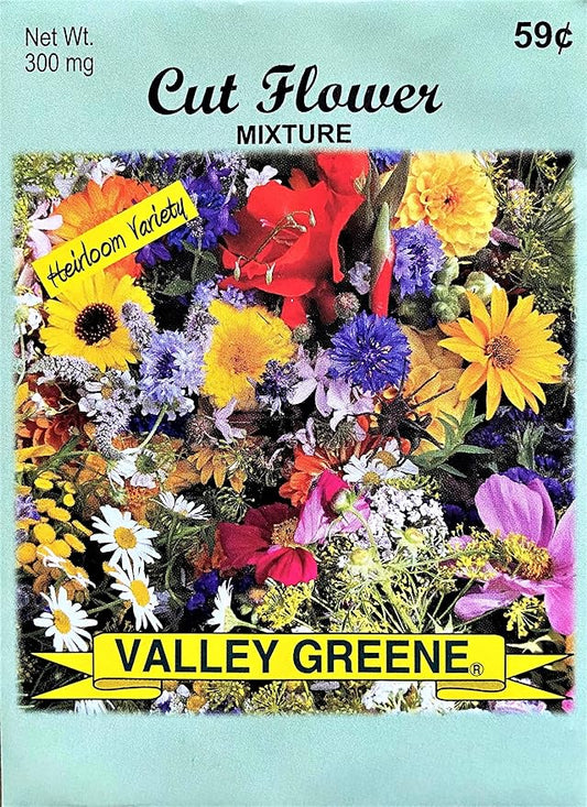 Set of 100 Cut Flower - Mixture Annual Flower Seed Packets - Perfect for Creating Your Dream Garden! - Includes 100 Packets of Cut Flower - Mixture Seeds!