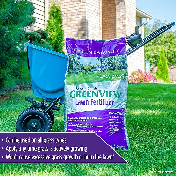 GreenView Fairway Formula Lawn Fertilizer - 33 lb. Bag - Covers 10,000 sq. ft.