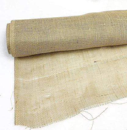 AAYU 36" × 16-Yards Multipurpose Burlap Fabric roll Eco-Friendly | Disposable Jute Planter Liner | Garden Weed Barrier Heavy 7oz | Frost Guard Seed Cover, Wedding Table Runners Home, Party, Decor