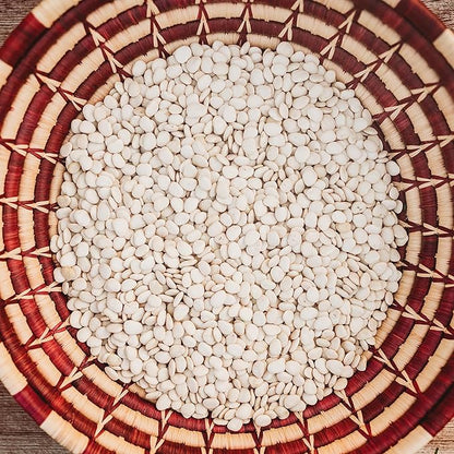 Henderson Bush Lima Bean - 50 Seeds - Heirloom White Butterbean Variety, USA-Grown, Non-GMO Baby Lima Bean Seeds for Planting Outdoors in The Home Garden, Thresh Seed Company
