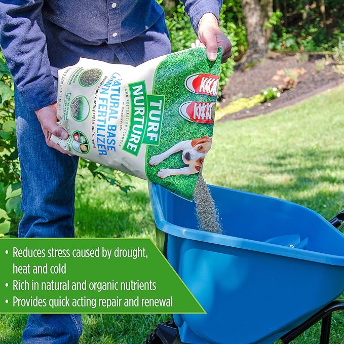 Greenview Turf Nurture Natural Base Lawn Fertilizer - 8.33 lb. Bag (Pack of 3)