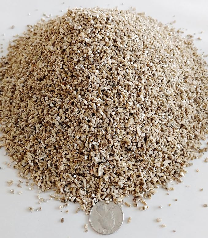 Horticultural Quality FINE Vermiculite for Seed Starting Potting Garden Reptile Bedding (5 GALLONS)
