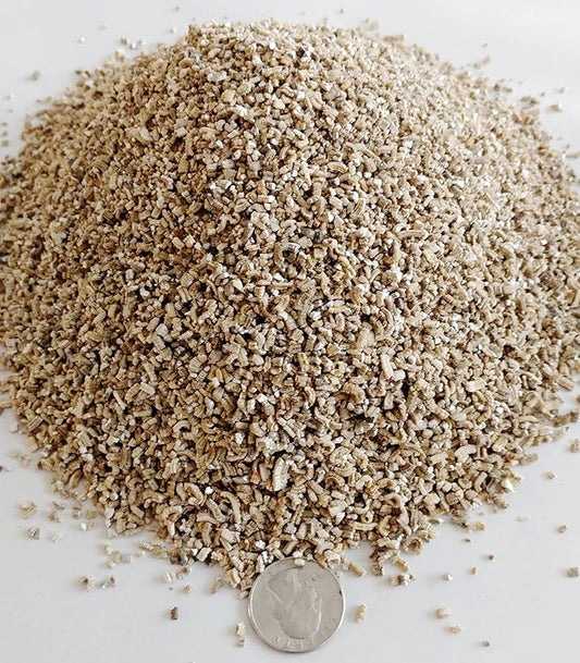 Horticultural Quality FINE Vermiculite for Seed Starting Potting Garden Reptile Bedding (5 GALLONS)