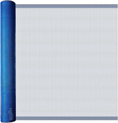 Debris Safety Netting Fire Retardant (8.6' x 150', Blue)