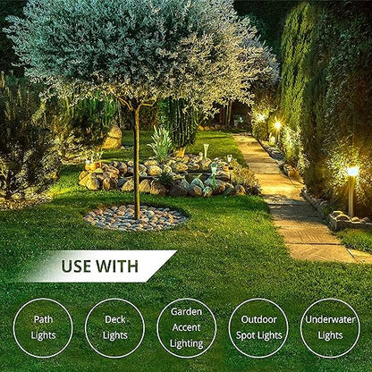 Wirefy 14/2 Low Voltage Landscape Wire 100 ft | Low Voltage Landscape Lighting Wire | Pure Copper | Outdoor Direct Burial | 14-Gauge 2-Conductor 100 Feet | UL Listed